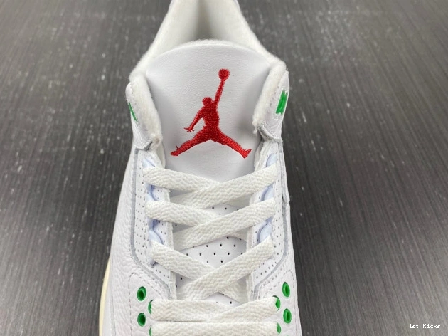 537 (W) EasyMatch Retro Lucky CK9246- 3 Green Jordan 0103